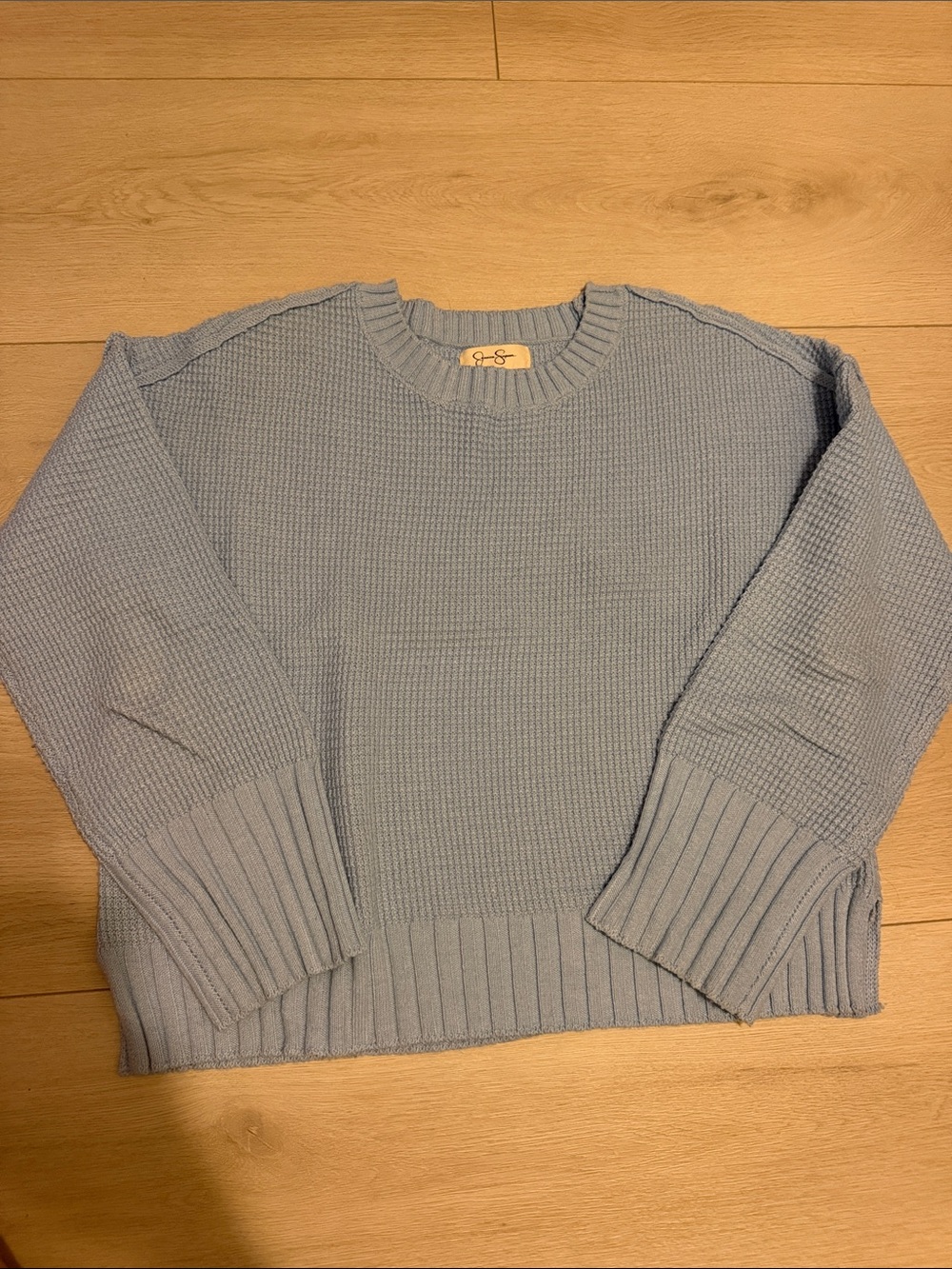 Jessica Simpson Light Blue Women’s Crewneck Knit Sweater